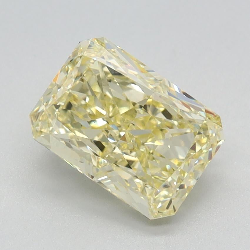 1.59 Ct. Fancy Yellow Radiant Lab Grown Diamond