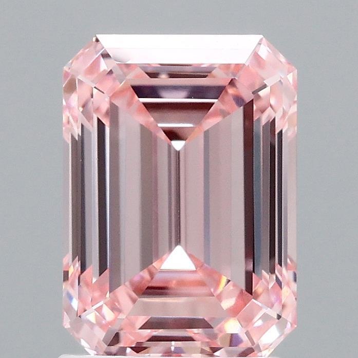 2.22 Ct. Fancy Intense Pink Emerald Lab Grown Diamond