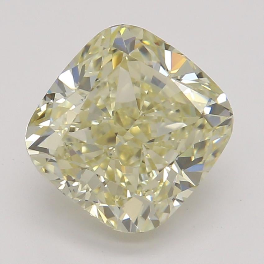1.52 Ct. Fancy Light Brownish Yellow Cushion Diamond