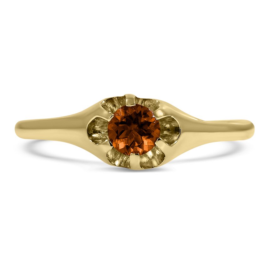 Retro Citrine Vintage Ring