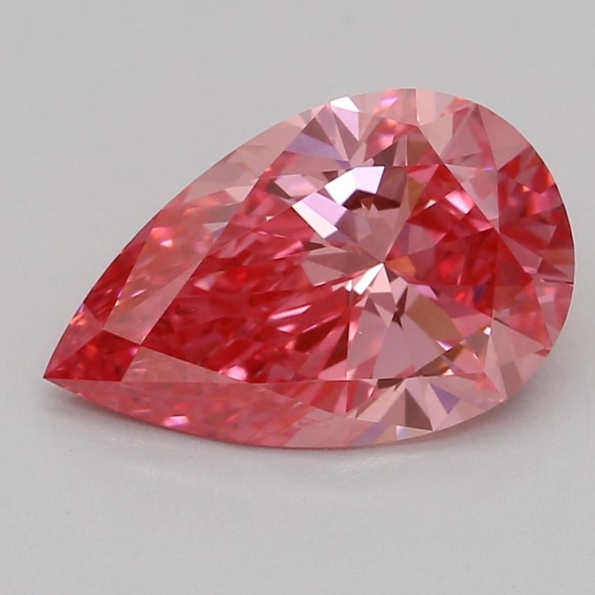 1.04 Ct. Fancy Vivid Pink Pear Lab Grown Diamond