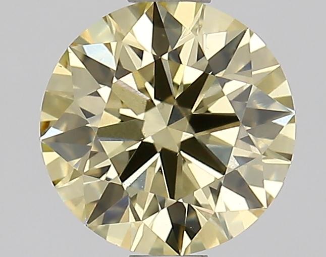 1.06 Ct. Fancy Light Yellow Round Lab Grown Diamond
