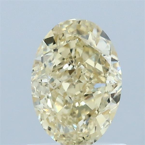 1.07 Ct. Fancy Yellow Oval Lab Grown Diamond