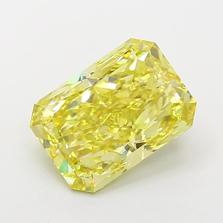 4.02 Ct. Fancy Intense Yellow Radiant Lab Grown Diamond