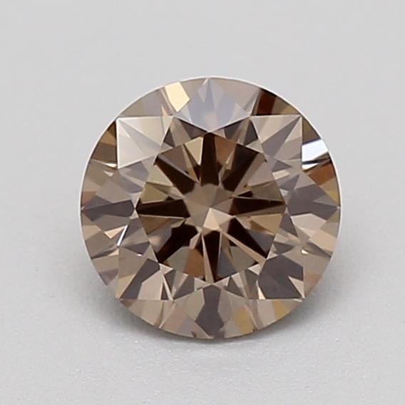 0.29 Ct. Fancy  Brown Round Lab Grown Diamond