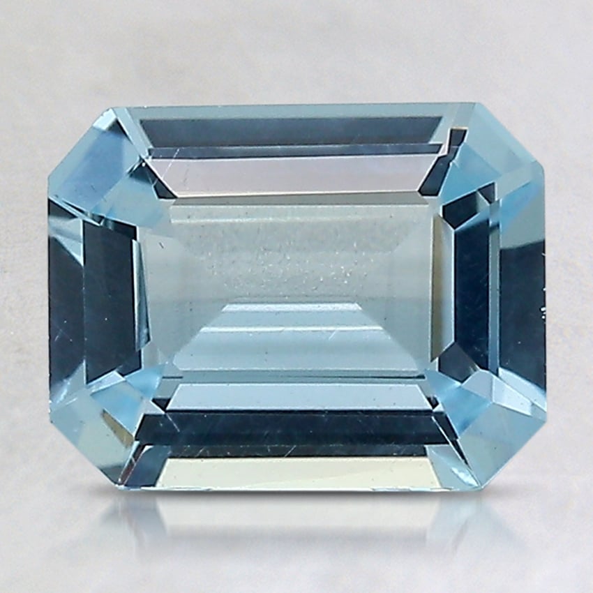 8.5x6.6mm Emerald Aquamarine