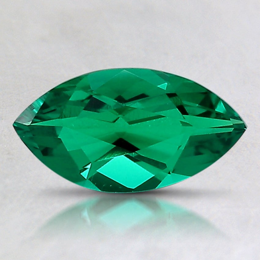 9.2x4.9mm Marquise Lab Grown Emerald