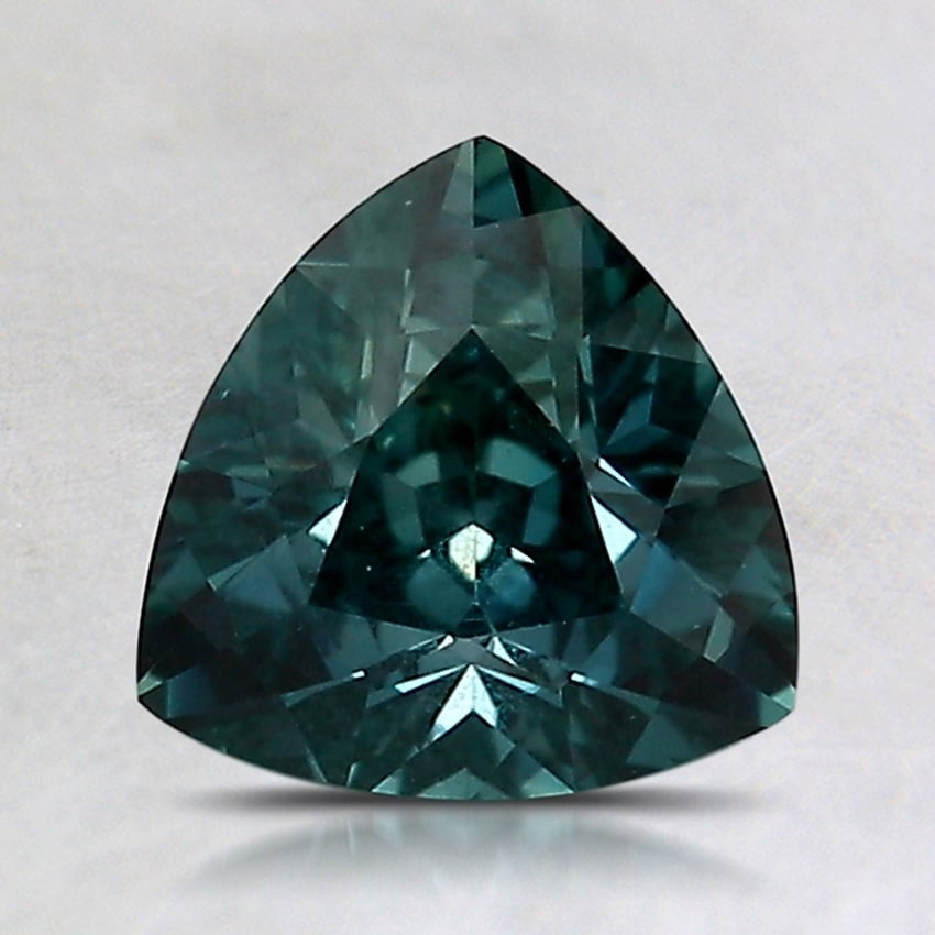 7.2mm Unheated Blue Trillion Montana Sapphire