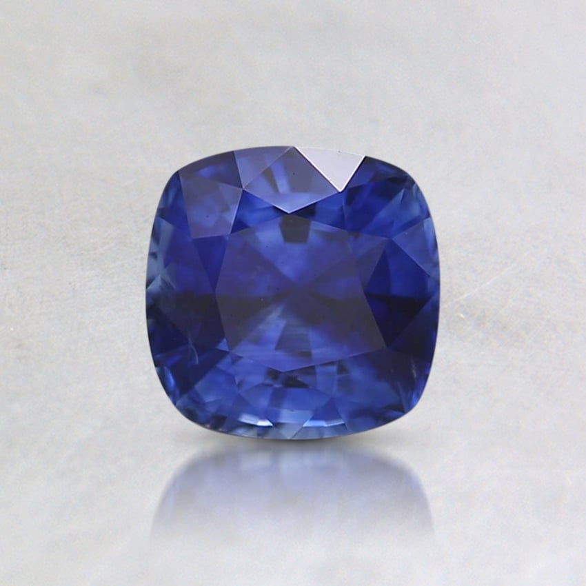 5.1mm Premium Blue Cushion Sapphire