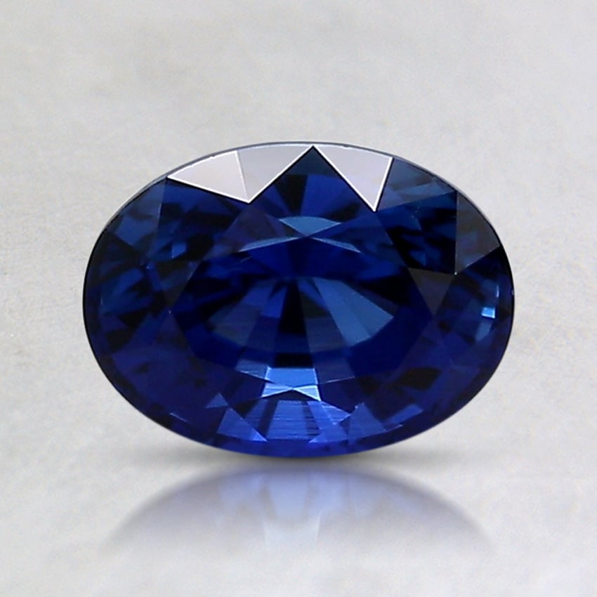 7.3x5.5mm Blue Oval Sapphire