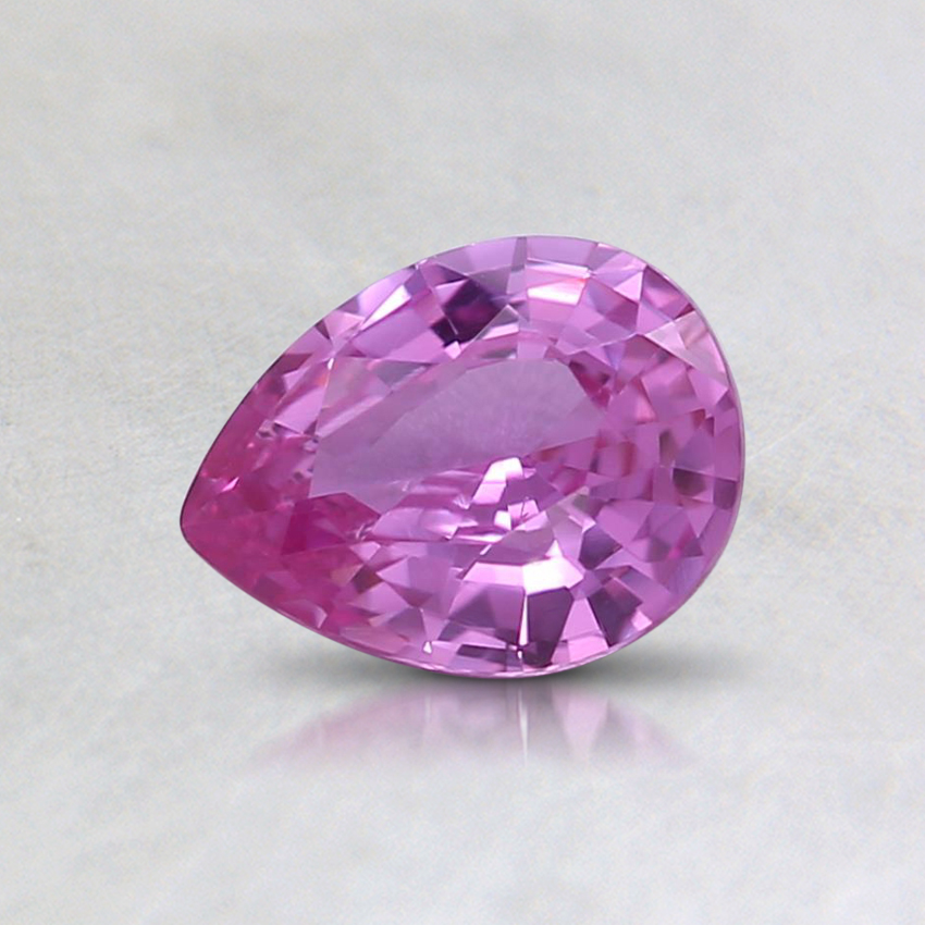 6.3x4.8mm Pink Pear Sapphire