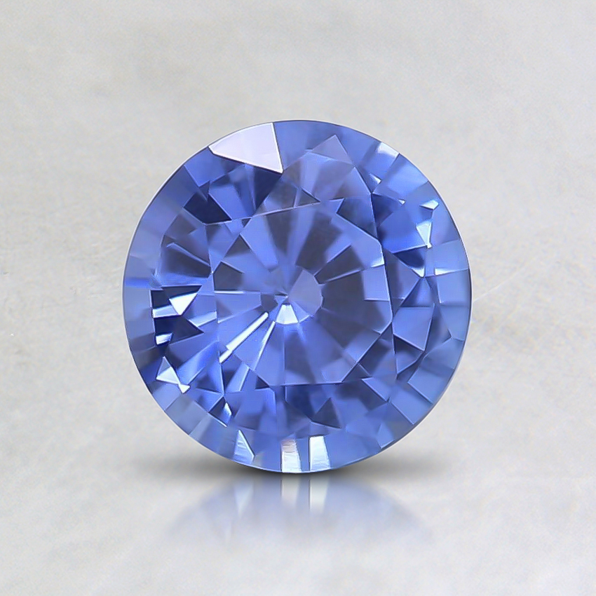 6mm Unheated Purple Round Sapphire