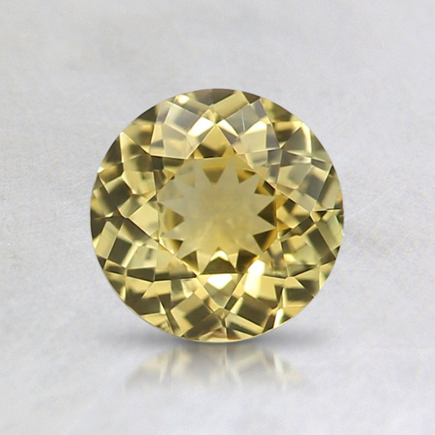 5.6mm Yellow Round Sapphire