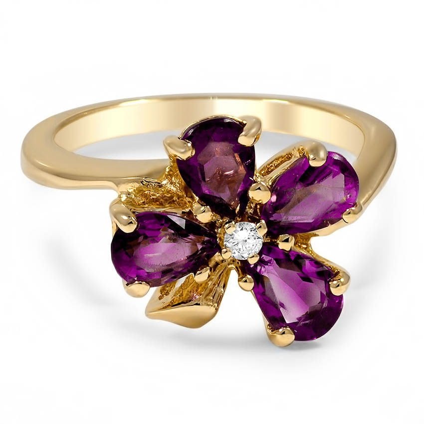 Modern Diamond Cocktail Ring