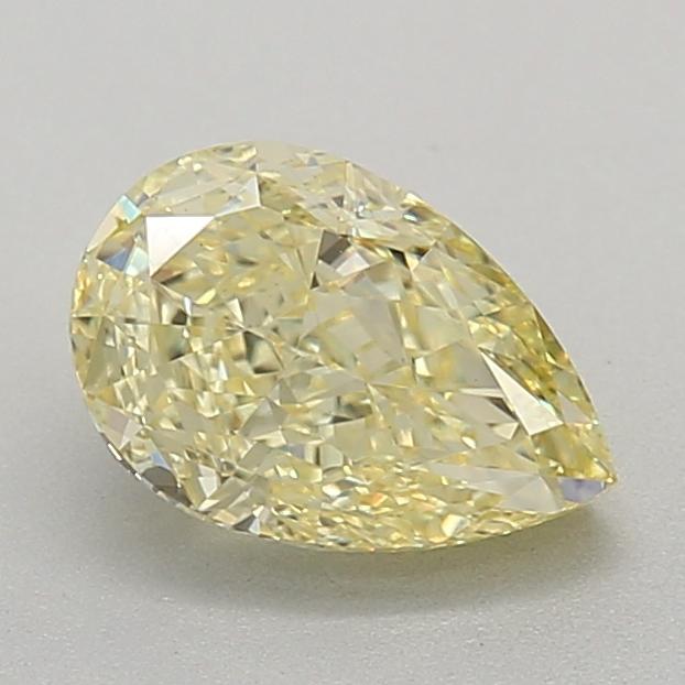 1.39 Ct. Fancy Intense Yellow Pear Lab Grown Diamond