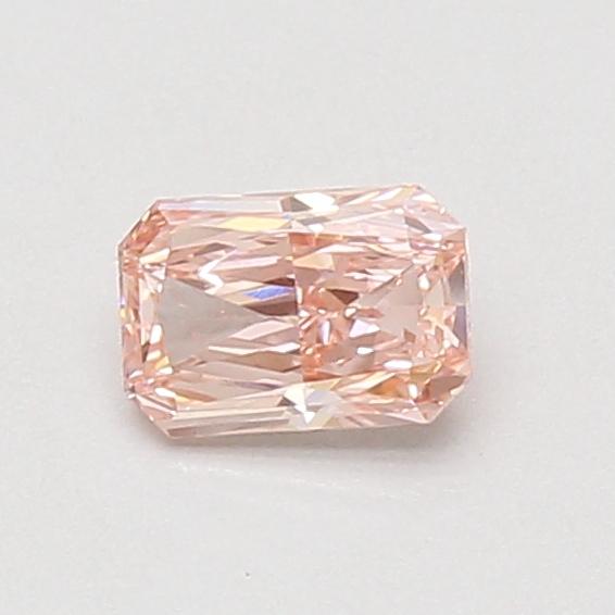 0.50 Ct. Fancy Intense Pink Radiant Lab Grown Diamond