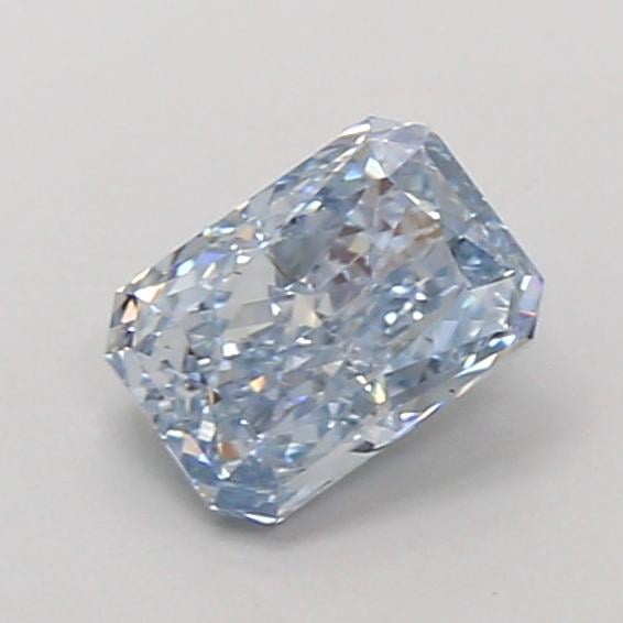 1.01 Ct. Fancy Intense Blue Radiant Lab Grown Diamond