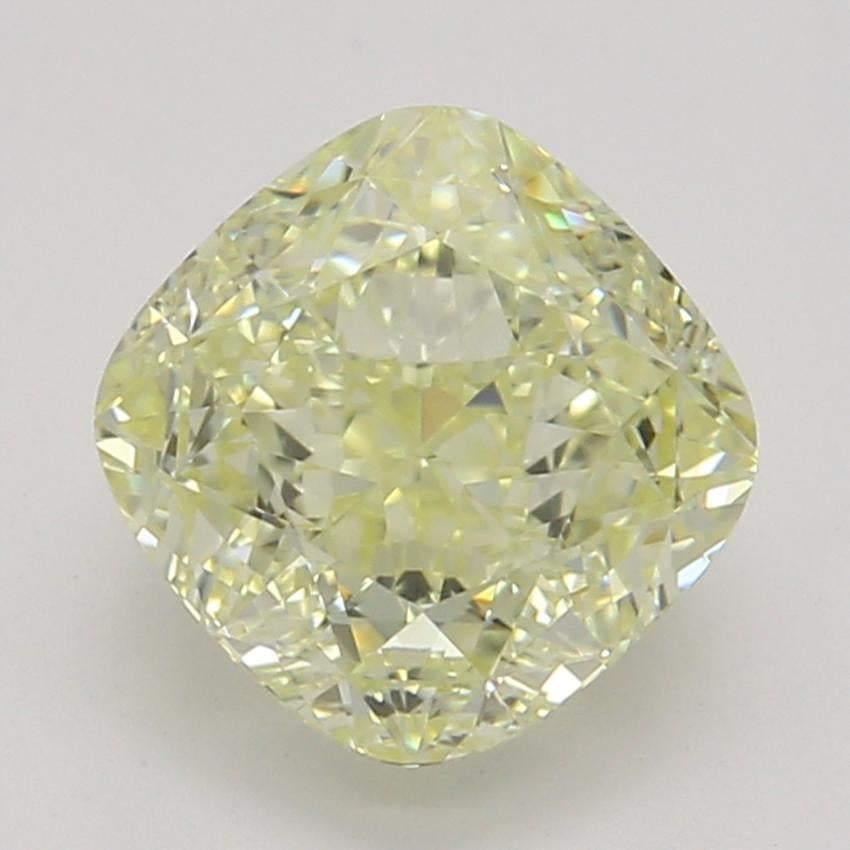 1.03 Ct. Fancy Light Yellow Cushion Diamond