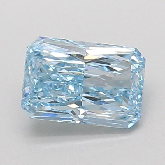1.06 Ct. Fancy Vivid Blue Radiant Lab Grown Diamond