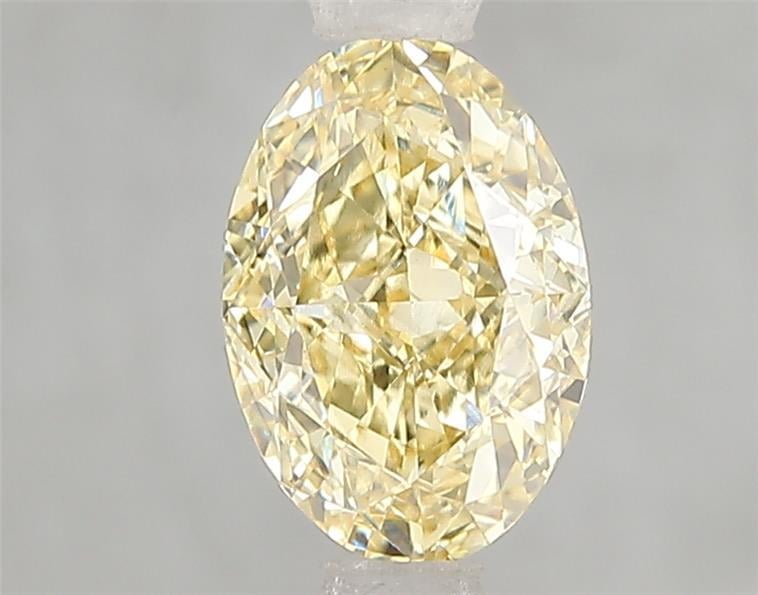 1.56 Ct. Fancy Intense Yellow Oval Lab Grown Diamond
