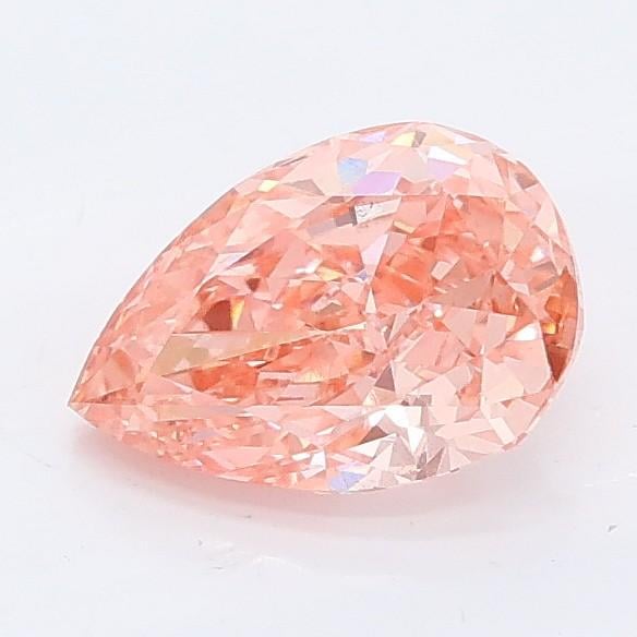 1.04 Ct. Fancy Vivid Pink Pear Lab Grown Diamond