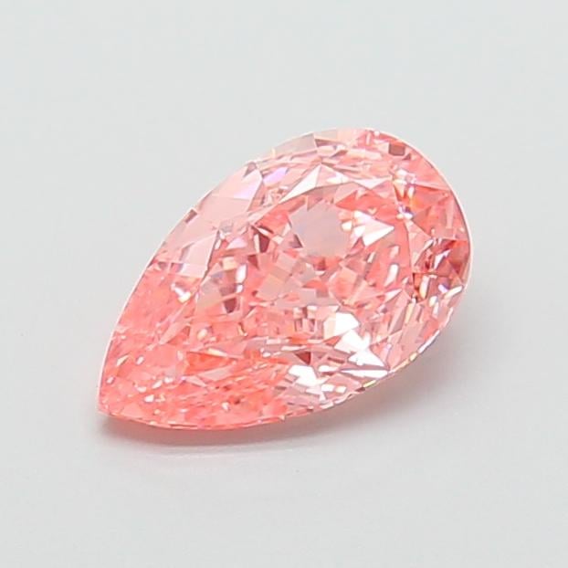2.02 Ct. Fancy Vivid  Pink Pear Lab Grown Diamond