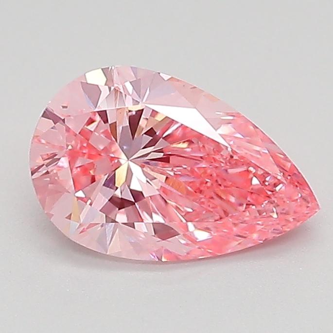 1.00 Ct. Fancy Vivid Pink Pear Lab Grown Diamond