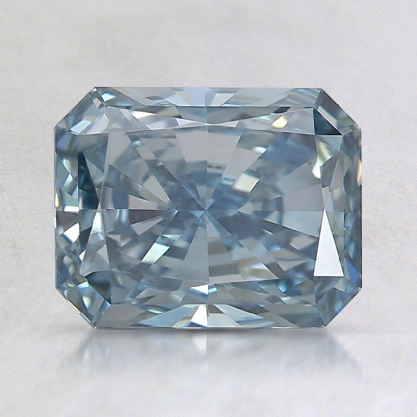1.59 Ct. Fancy Deep Blue Radiant Lab Grown Diamond