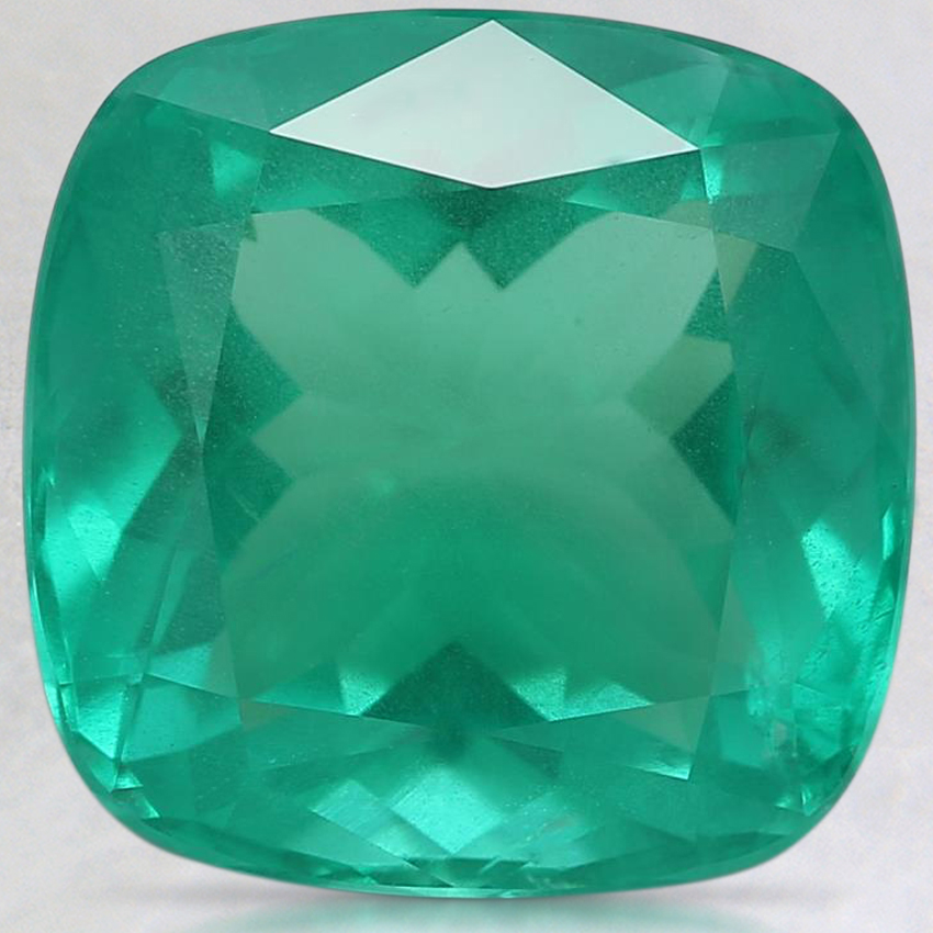 11.7mm Cushion Emerald