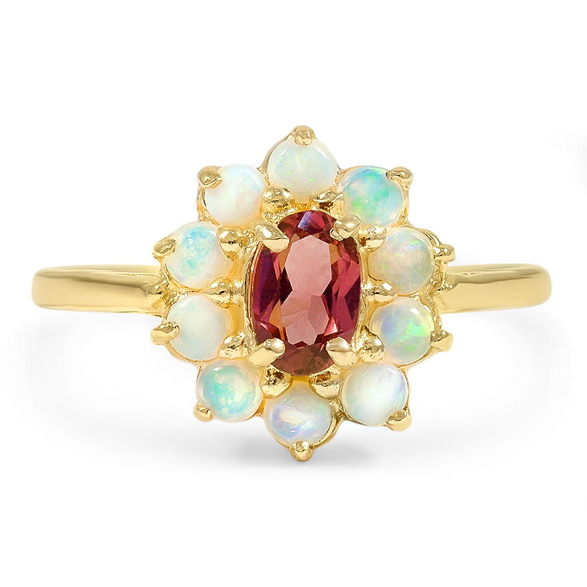 Retro Garnet Vintage Ring