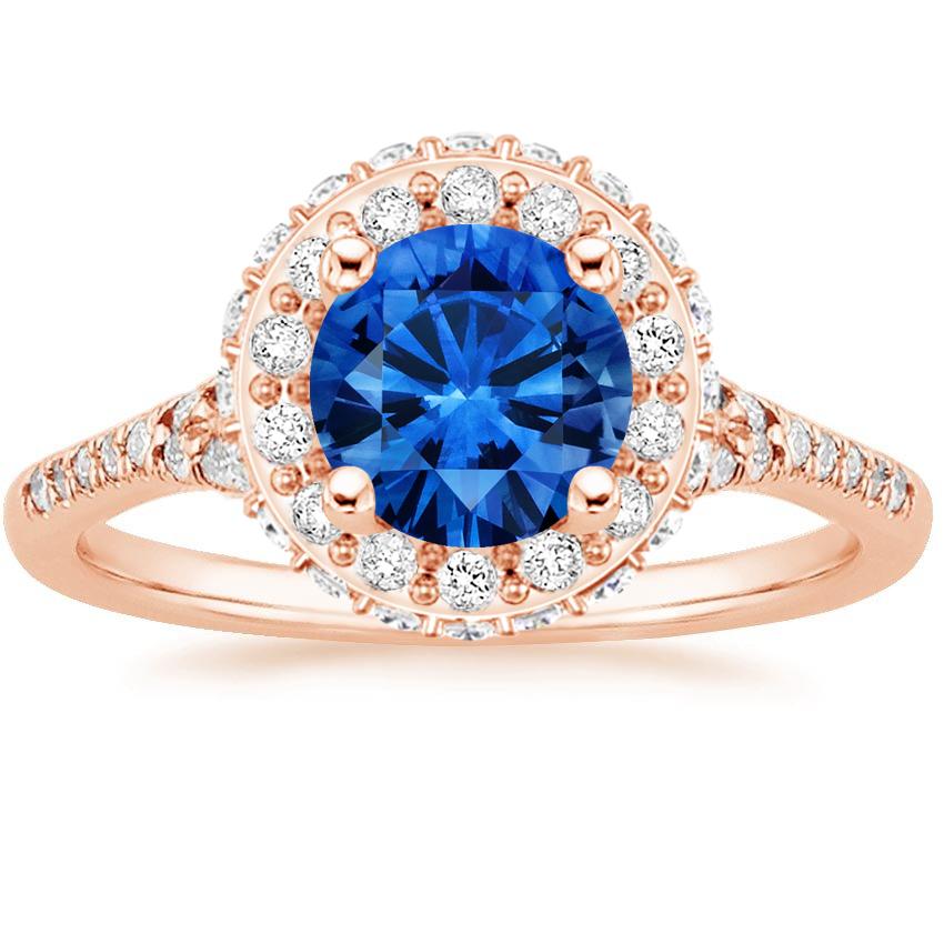Sapphire Circa Diamond Ring (1/2 ct. tw.) in 14K Rose Gold