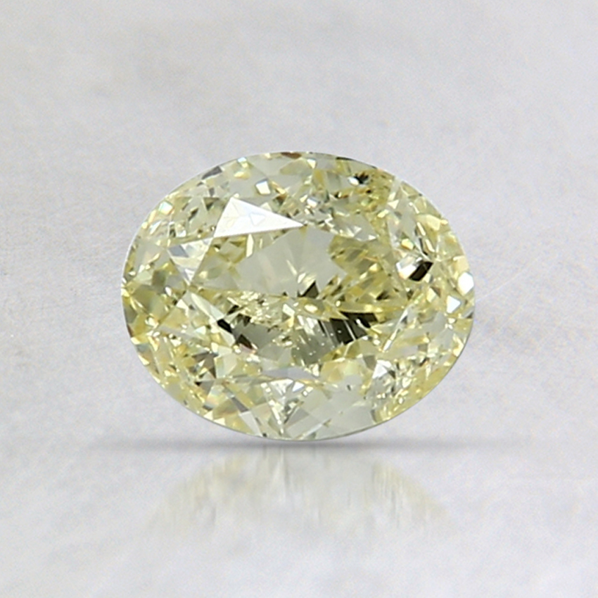 1.01 Ct. Fancy Yellow Oval Diamond