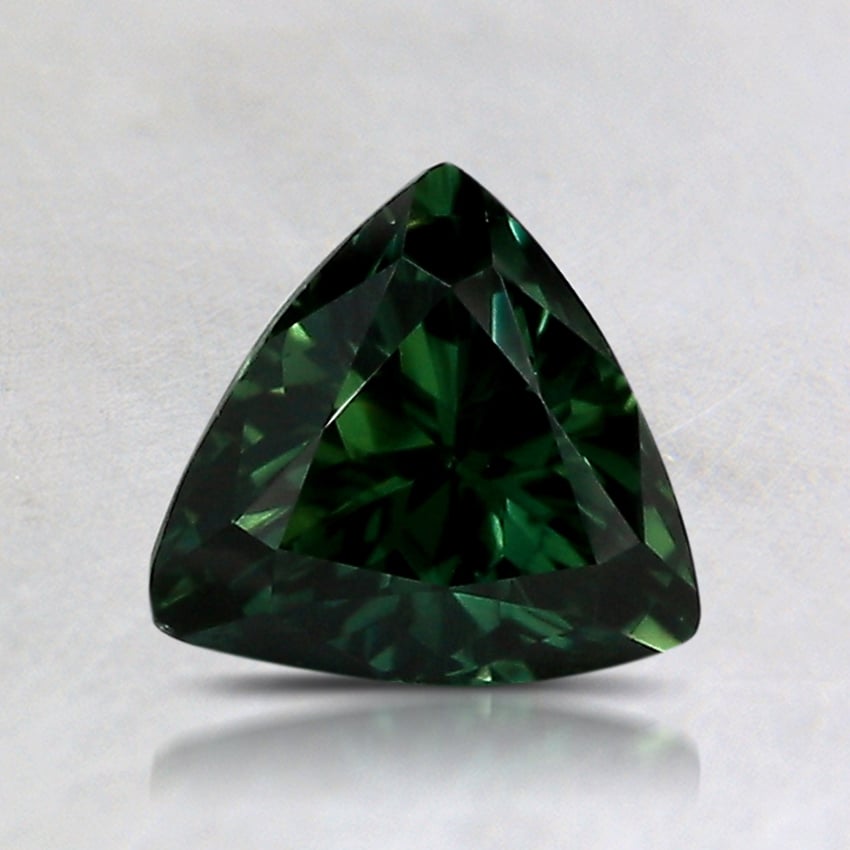 6.6x6.5mm Unheated Teal Trillion Kenyan Sapphire