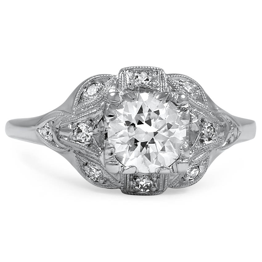 Art Deco Diamond Vintage Ring | Veda | Brilliant Earth