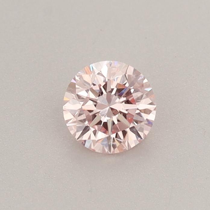 0.33 Ct. Fancy Intense  Pink Round Lab Grown Diamond