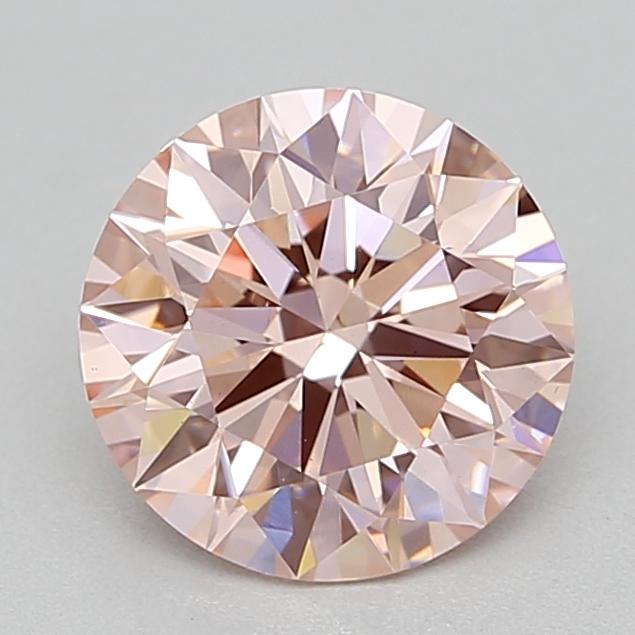 1.05 Ct. Fancy Intense  Pink Round Lab Grown Diamond