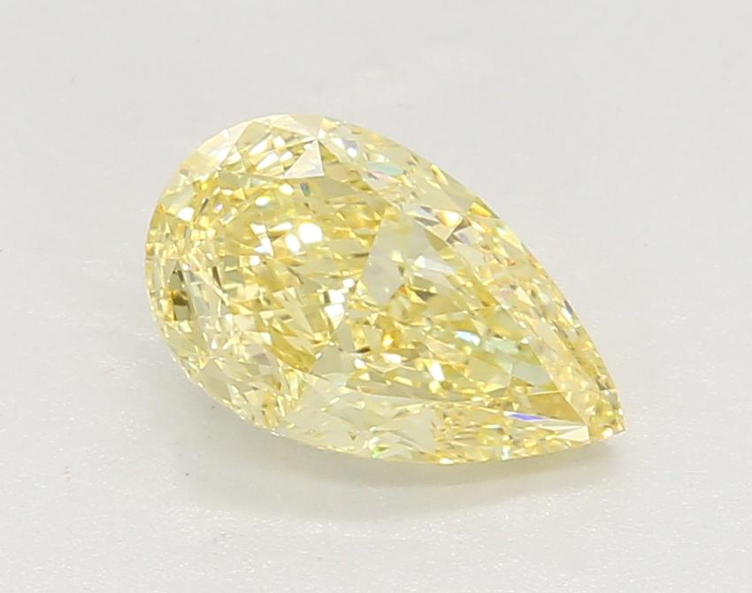 1.56 Ct. Fancy Intense Yellow Pear Lab Grown Diamond