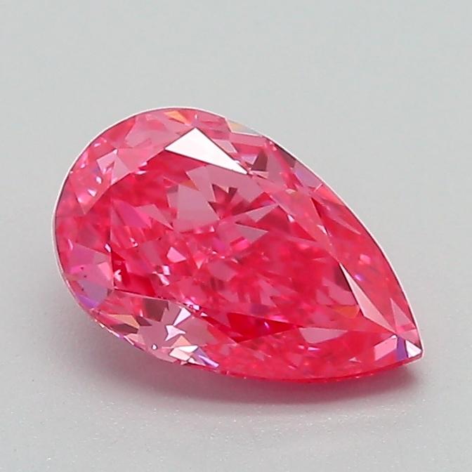 1.00 Ct. Fancy Vivid Pink Pear Lab Grown Diamond
