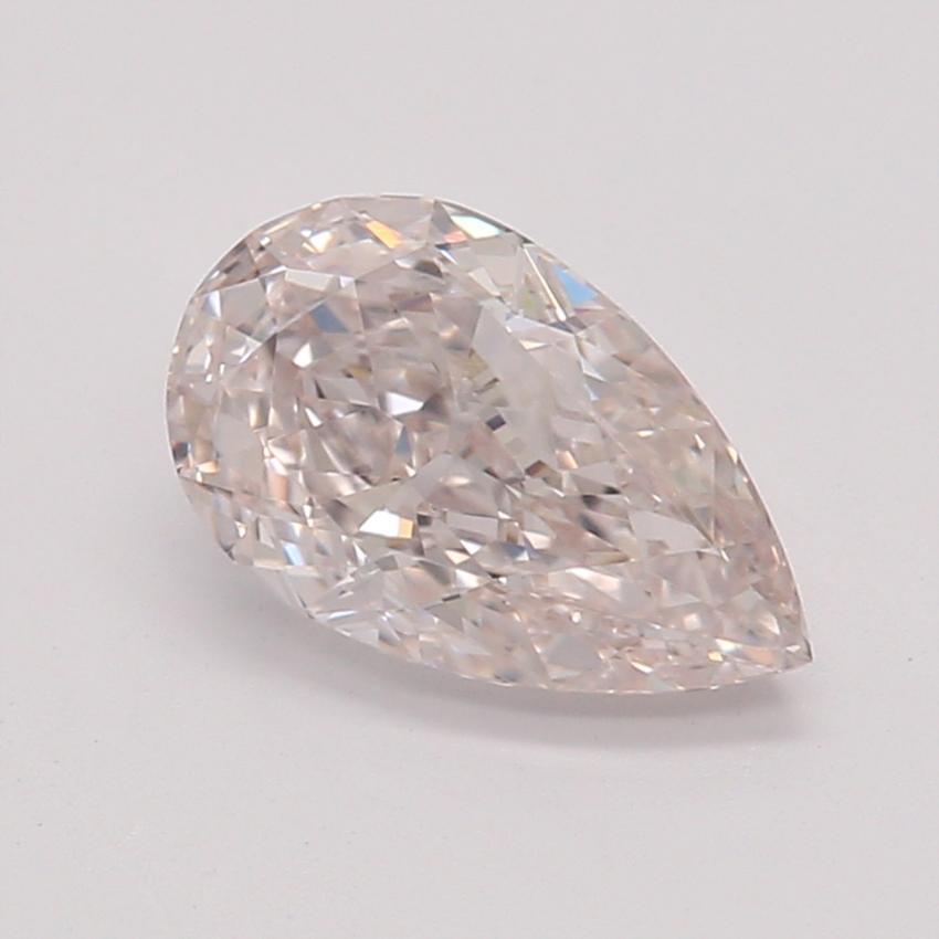 0.58 Ct. Light Pink Pear Diamond