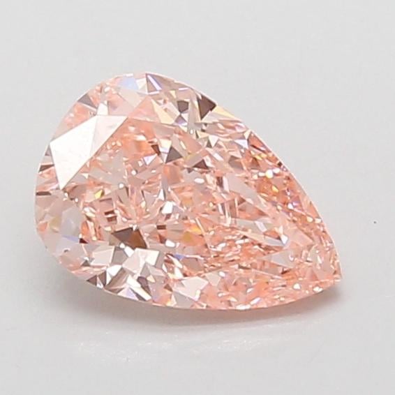 1.04 Ct. Fancy Vivid Pink Pear Lab Grown Diamond