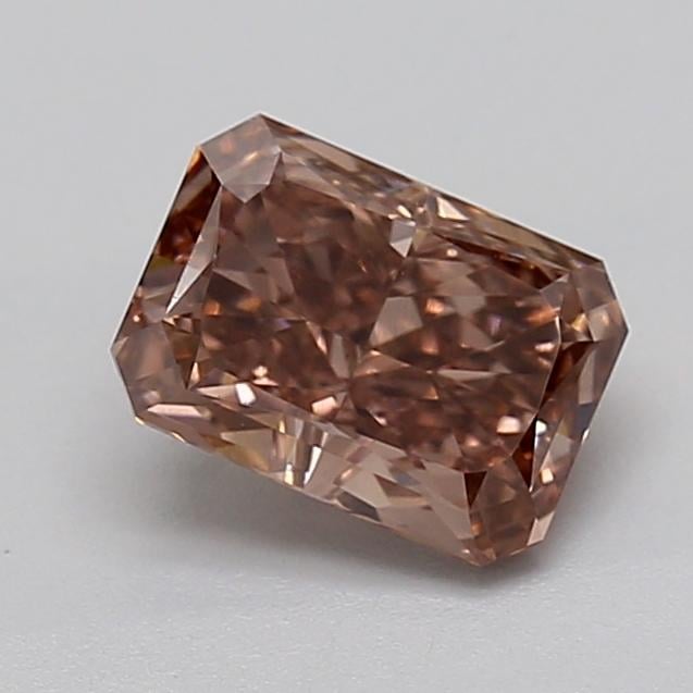 1.59 Ct. Fancy  Brown Radiant Lab Grown Diamond