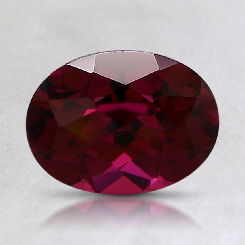 8x6mm Unheated Red Modified Oval Rhodolite Garnet
