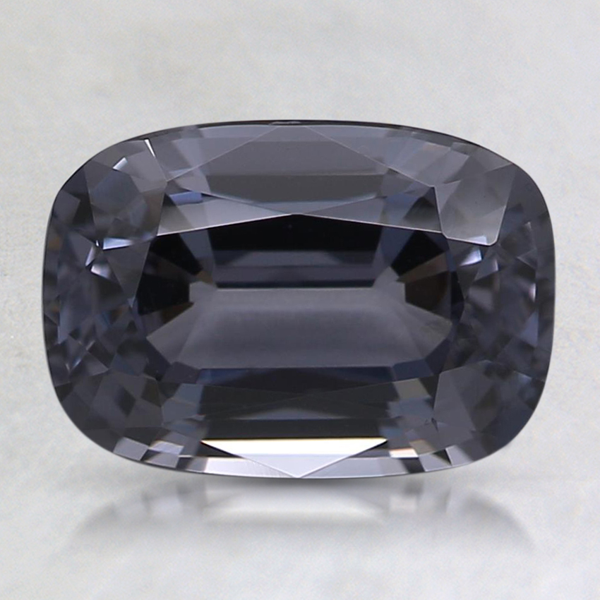 8.7x6.1mm Gray Cushion Spinel