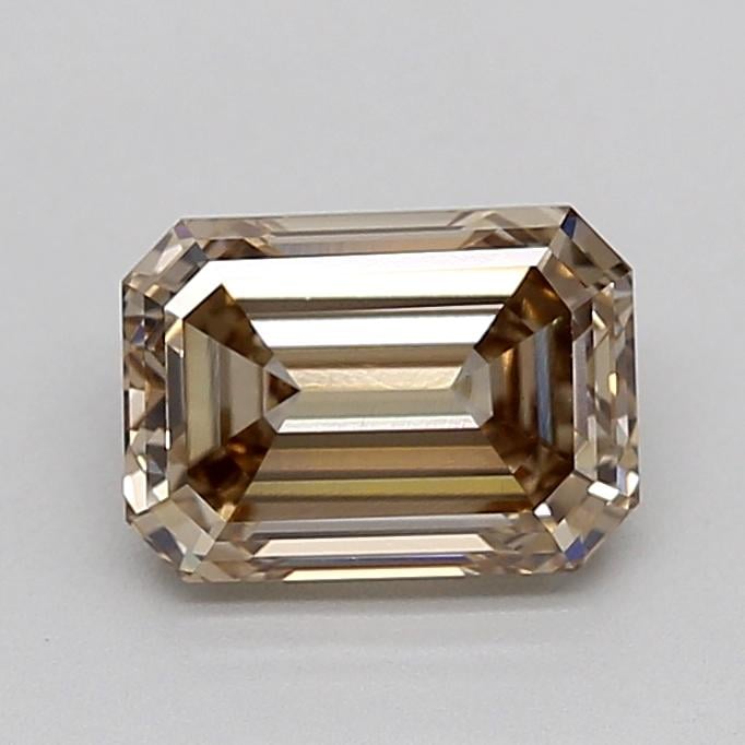 1.31 Ct. Fancy Light  Brown Emerald Lab Grown Diamond