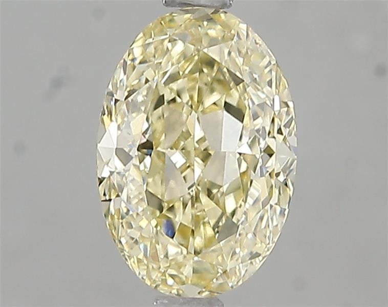 1.57 Ct. Fancy Yellow Oval Lab Grown Diamond