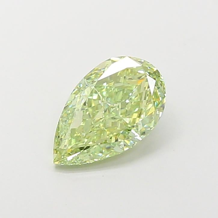2.05 Ct. Fancy Intense Yellow Green Pear Lab Grown Diamond