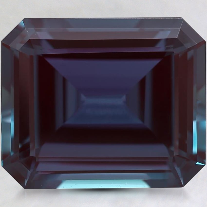 12x10mm Color Change Emerald Lab Grown Alexandrite