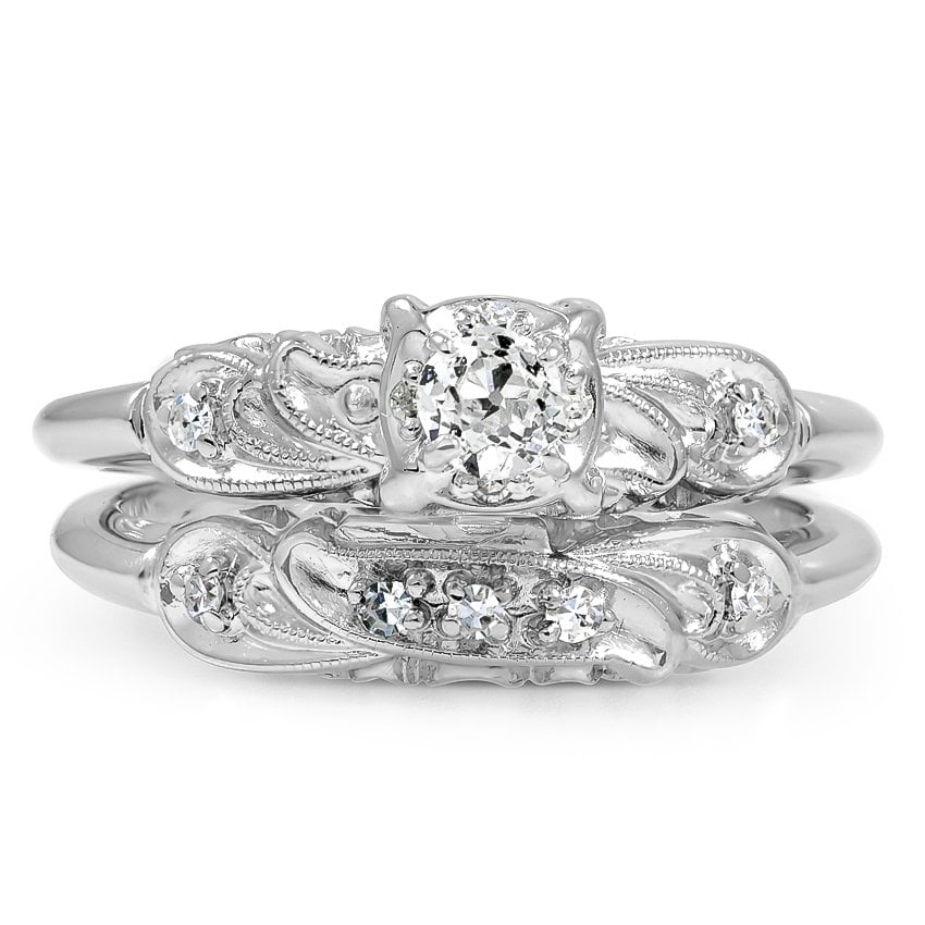 Retro Diamond Vintage Ring