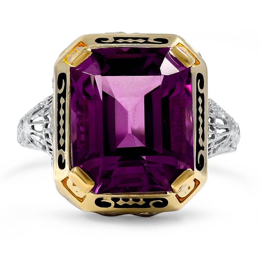 Art Deco Amethyst Vintage Ring