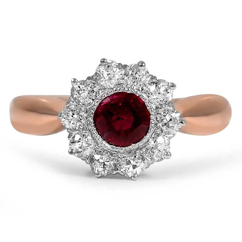 Retro Ruby Vintage Ring
